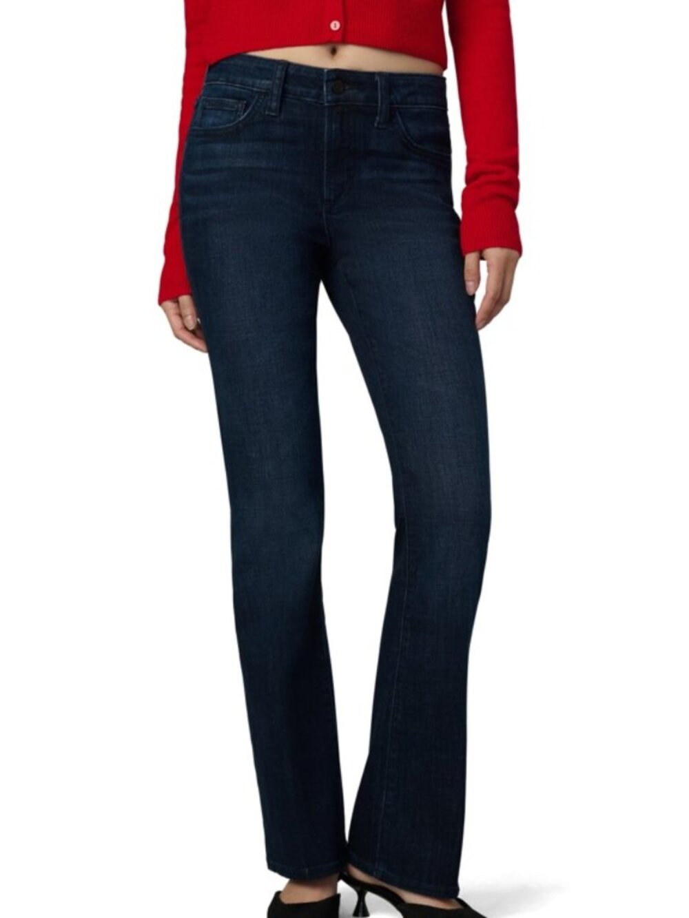 NWOT Joe's Jeans Mid Rise Petite Bootcut in the Color ''Save Tonight" - Size 28